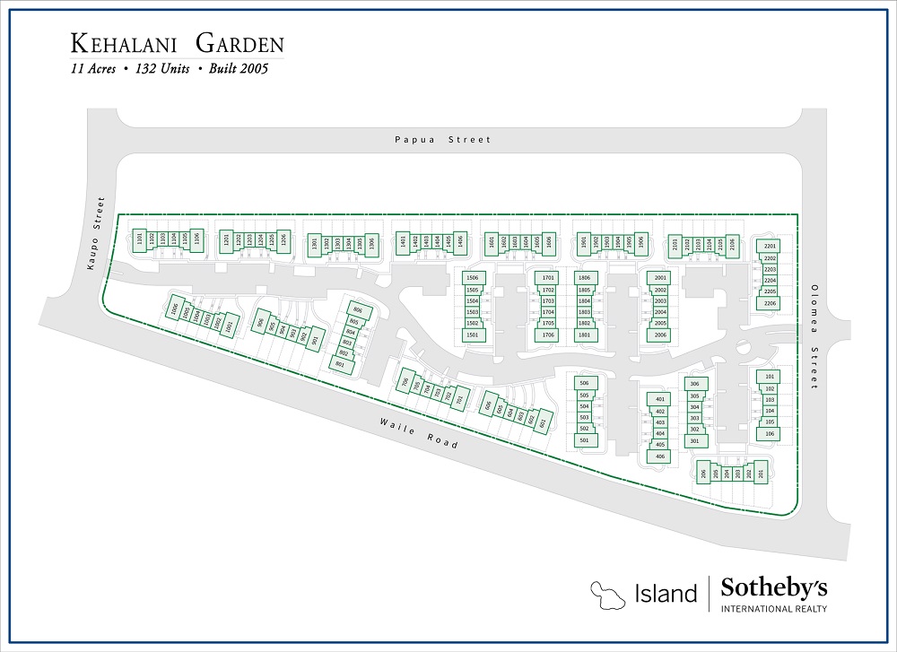 kehalani gardens map